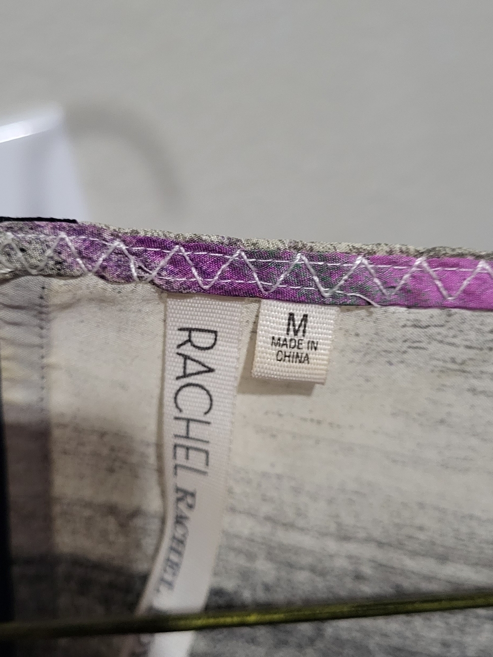 Rachel Rachel Roy Purple Trim Top - Medium